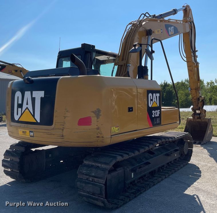 image for item MU9246 2017 Caterpillar 313F L GC  excavator