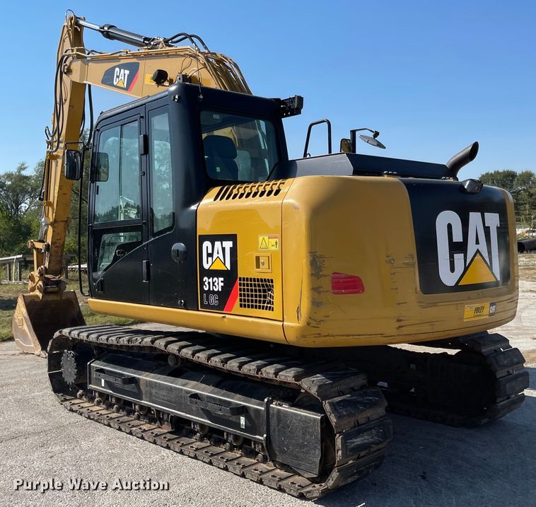 image for item MU9246 2017 Caterpillar 313F L GC  excavator