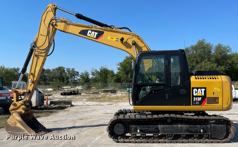 image for item MU9246 2017 Caterpillar 313F L GC  excavator