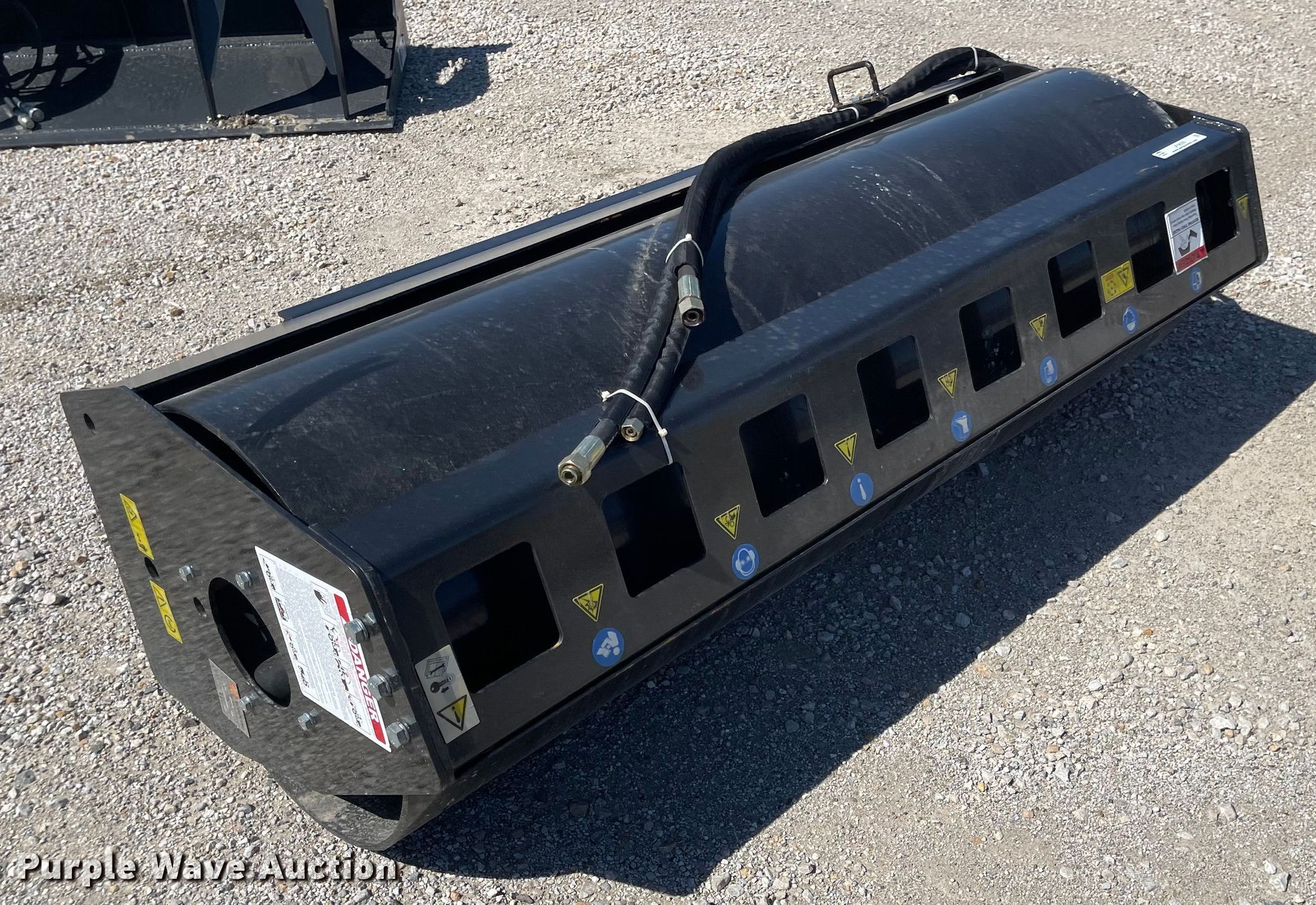 2022 Mower King SSVR72 skid steer vibratory roller in Tonganoxie, KS