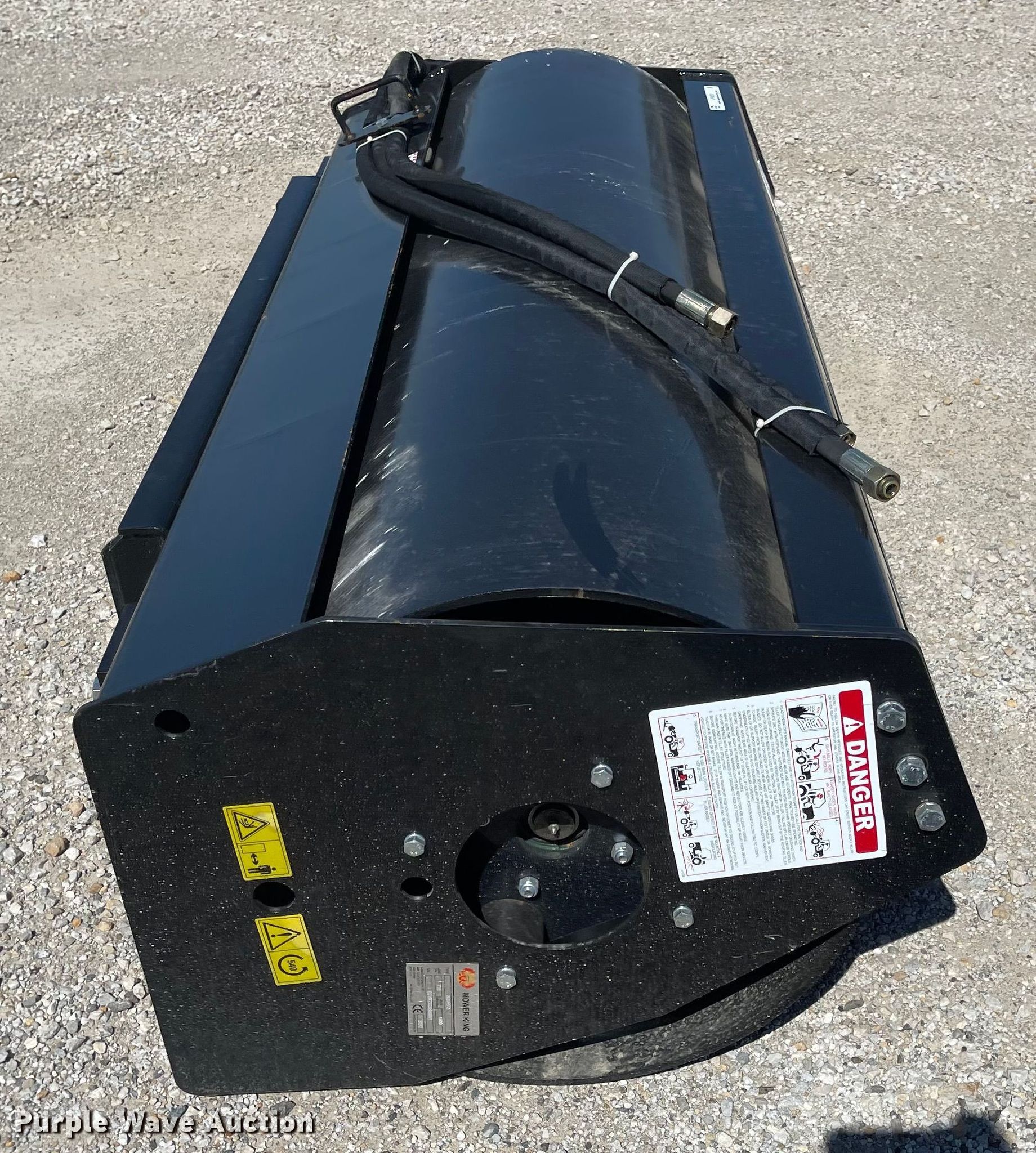 2022 Mower King SSVR72 skid steer vibratory roller in Tonganoxie, KS