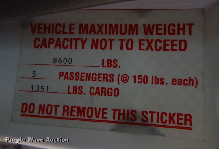 image for item DM3120 2005 Ford E250  van