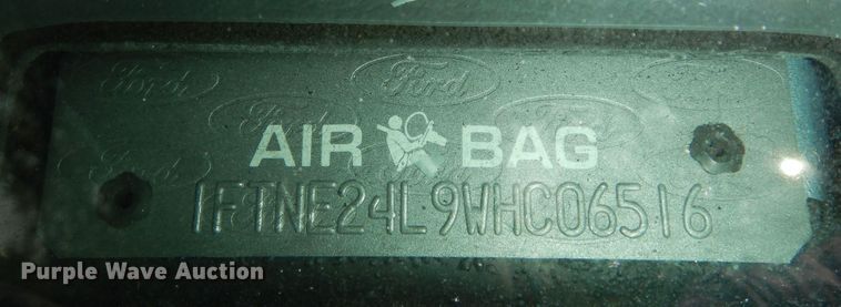 image for item DM3124 1998 Ford E250  van