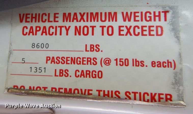 image for item DM3125 2005 Ford E250  van