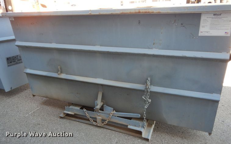 image for item DM3163 (2) Wright self dumping hoppers
