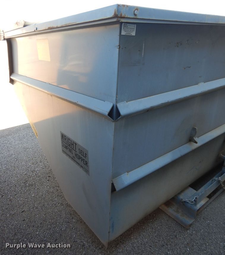 image for item DM3163 (2) Wright self dumping hoppers