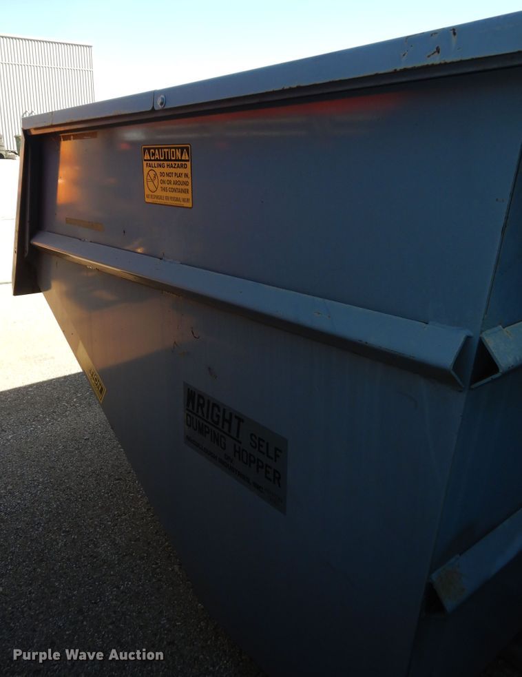 image for item DM3163 (2) Wright self dumping hoppers