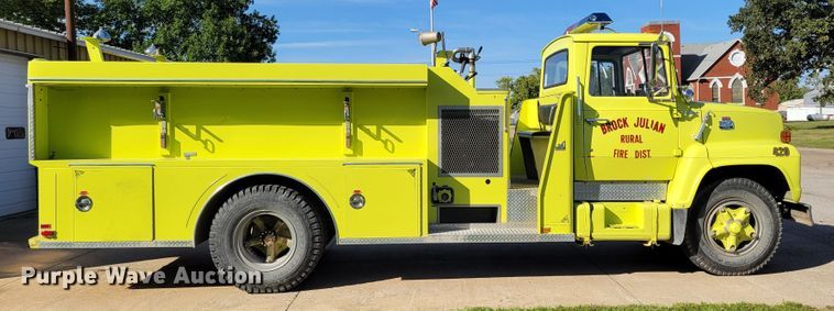 image for item DM8063 1979 Ford F700  pumper fire truck