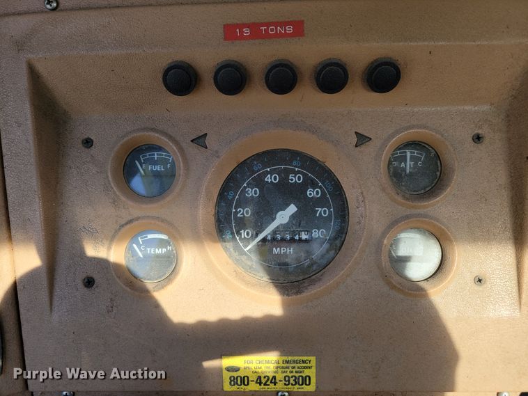 image for item DM8063 1979 Ford F700  pumper fire truck