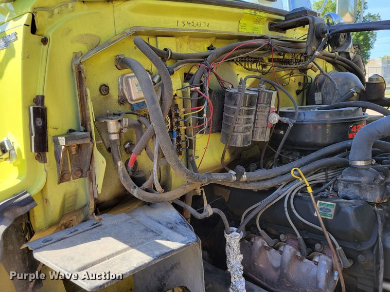 image for item DM8063 1979 Ford F700  pumper fire truck