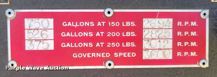 image for item DM8063 1979 Ford F700  pumper fire truck