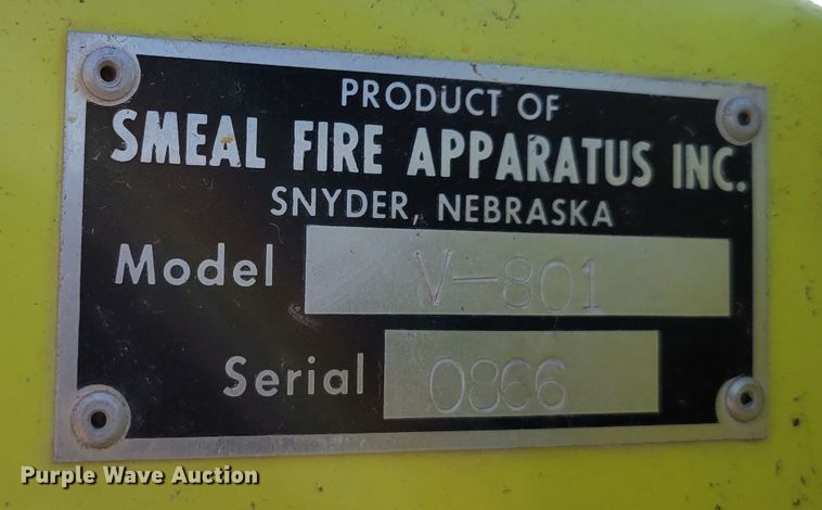 image for item DM8063 1979 Ford F700  pumper fire truck