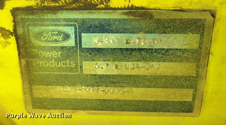 image for item DM8063 1979 Ford F700  pumper fire truck