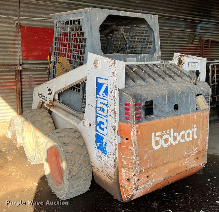 image for item DO8744 1994 Bobcat 753 skid steer loader