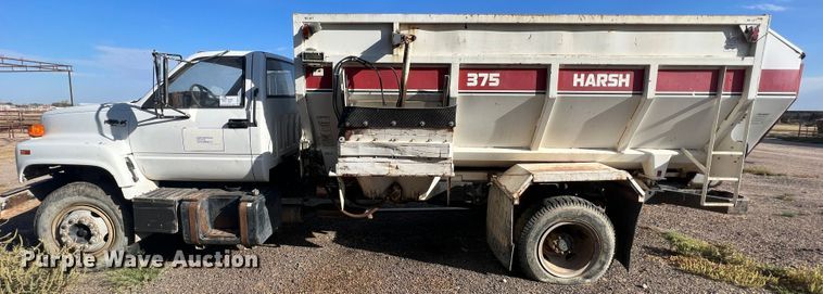 image for item DO8745 1992 Chevrolet Kodiak C5500  feed mixer truck