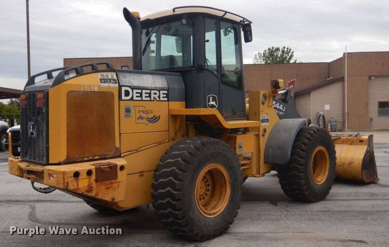 image for item DP0340 2008 John Deere 544J  high lift wheel loader
