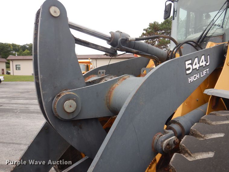 image for item DP0340 2008 John Deere 544J  high lift wheel loader