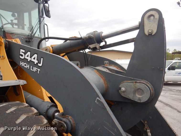image for item DP0340 2008 John Deere 544J  high lift wheel loader