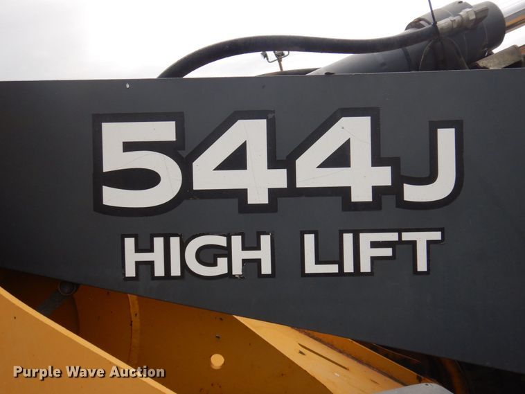 image for item DP0340 2008 John Deere 544J  high lift wheel loader
