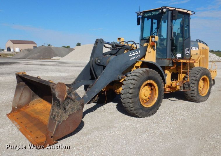 image for item DP0344 2008 John Deere 444J  high lift wheel loader
