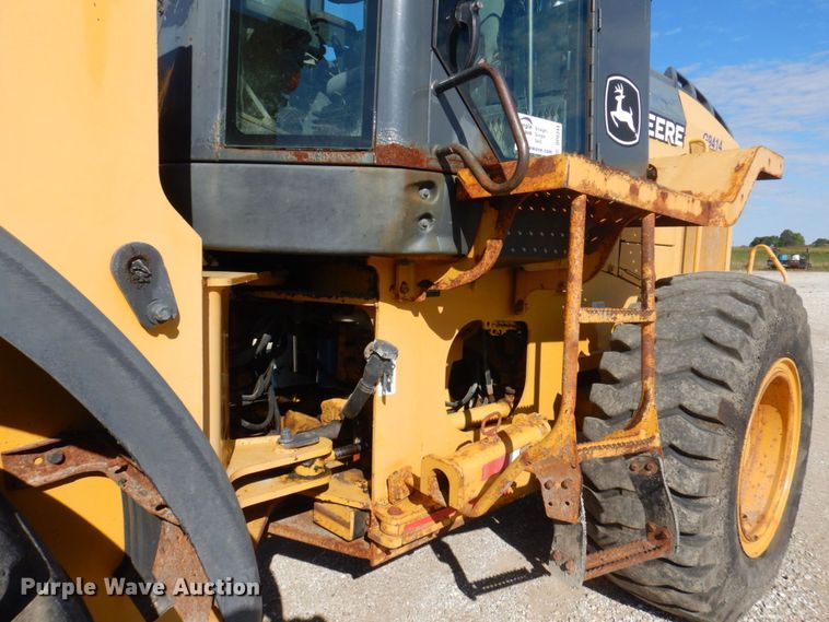 image for item DP0344 2008 John Deere 444J  high lift wheel loader