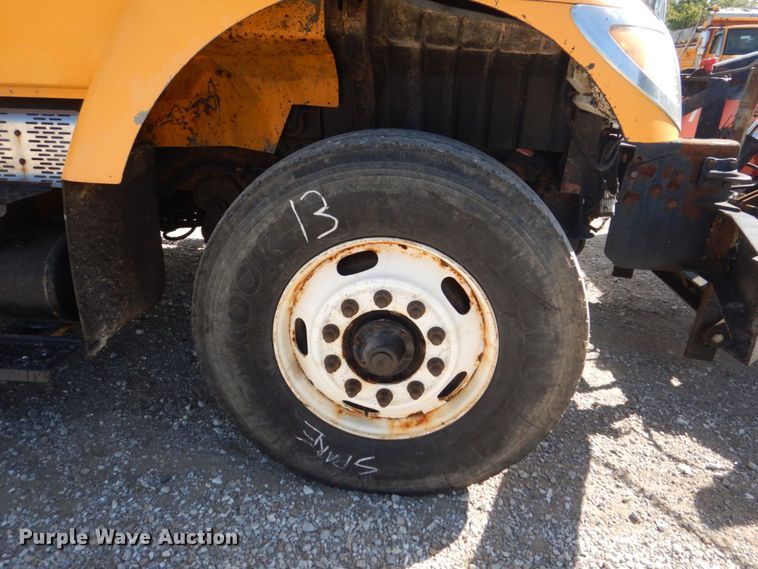 image for item DP0348 2003 International 7400  Crew Cab dump truck