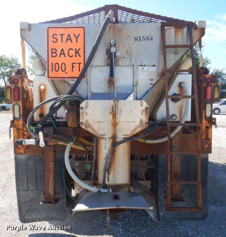 image for item DP0353 2005 International 7400  Crew Cab dump truck