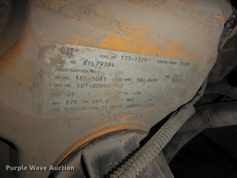 image for item DP4807 2001 Sterling L7500  sewer jetter truck