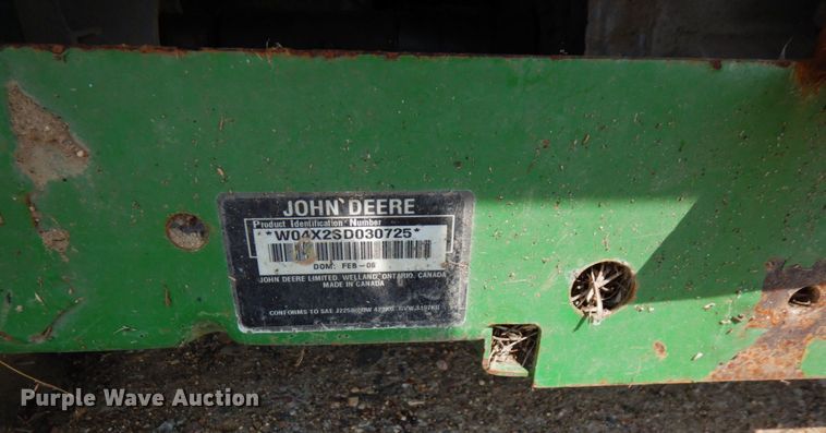 image for item DR0526 2008 John Deere Gator  utility vehicle