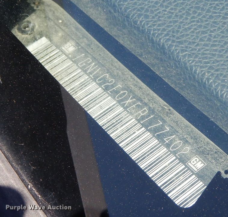 image for item DR1281 2014 Chevrolet Tahoe Police  SUV