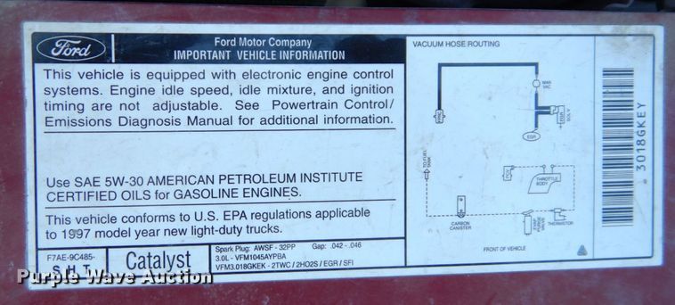 image for item DS1432 1997 Ford Ranger XLT  pickup truck