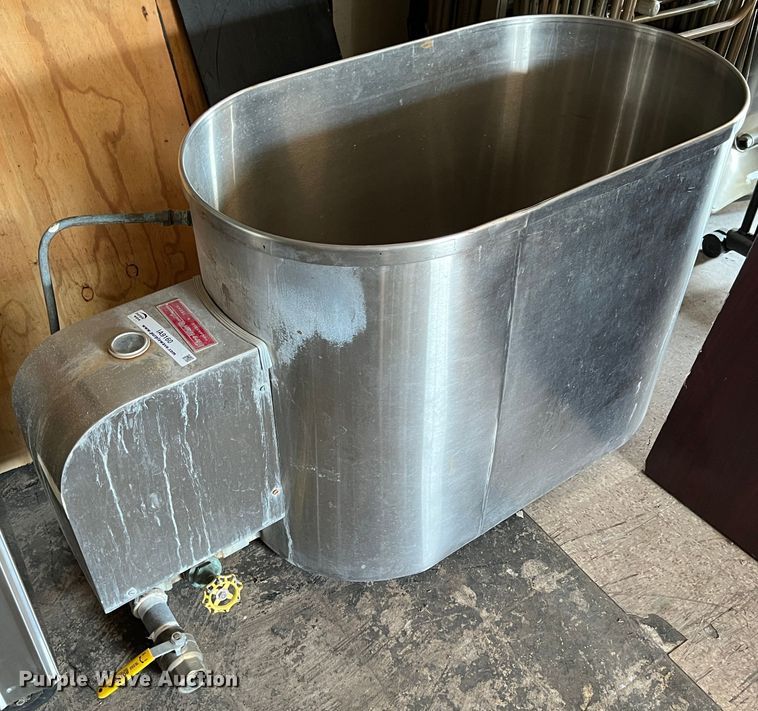 image for item IA9160 Vibra-Whirl  stainless steel tub