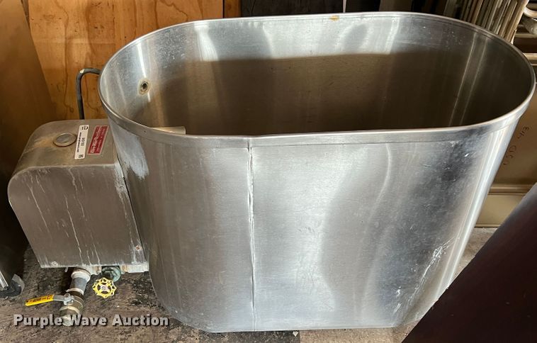 image for item IA9160 Vibra-Whirl  stainless steel tub