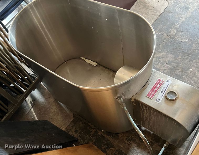 image for item IA9160 Vibra-Whirl  stainless steel tub