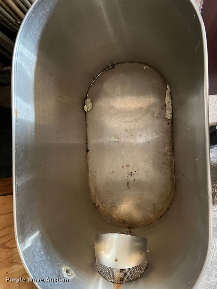 image for item IA9160 Vibra-Whirl  stainless steel tub