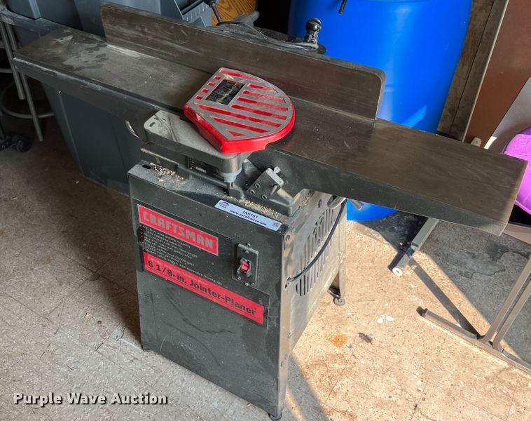 Craftsman jointer/planer in Chanute, KS Item IA9161 sold Purple Wave