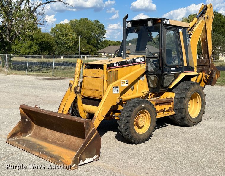image for item IA9209 1995 Caterpillar 416B  backhoe