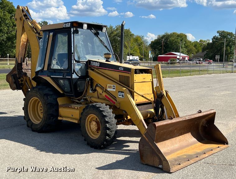image for item IA9209 1995 Caterpillar 416B  backhoe