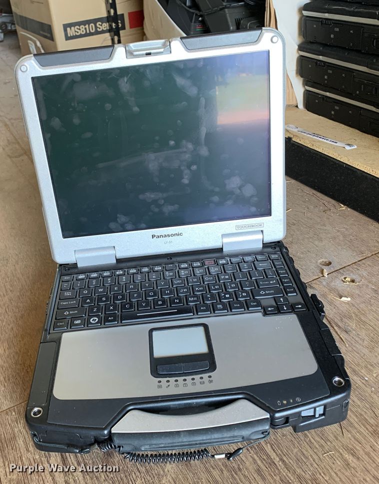 image for item IG9767 Approximately 17 Panasonic Toughbook laptops