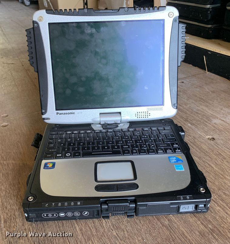 image for item IG9767 Approximately 17 Panasonic Toughbook laptops