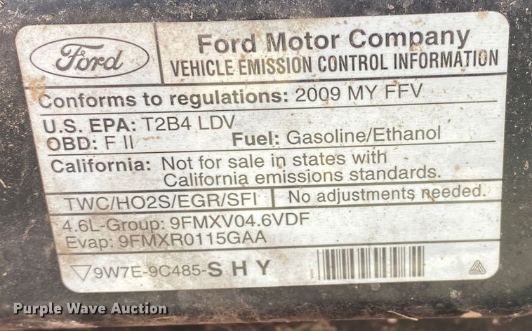 image for item IG9774 2009 Ford Crown Victoria Police Interceptor