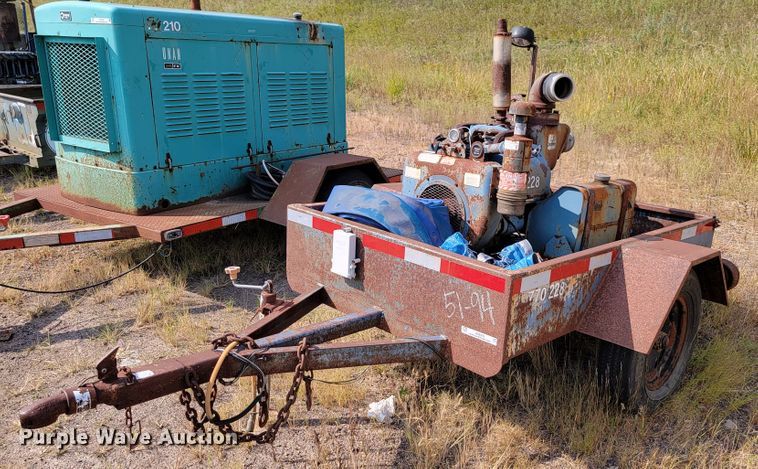 image for item JC9575 Gorman Rupp  trash pump