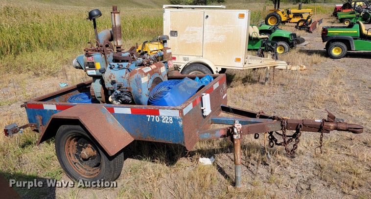 image for item JC9575 Gorman Rupp  trash pump