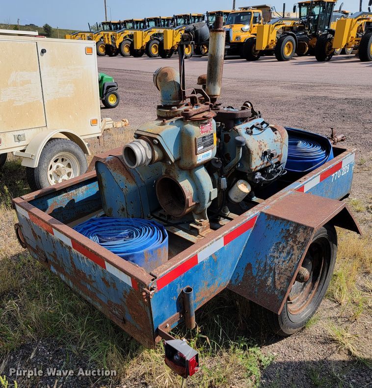 image for item JC9575 Gorman Rupp  trash pump