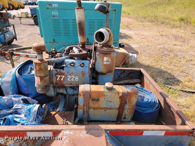 image for item JC9575 Gorman Rupp  trash pump