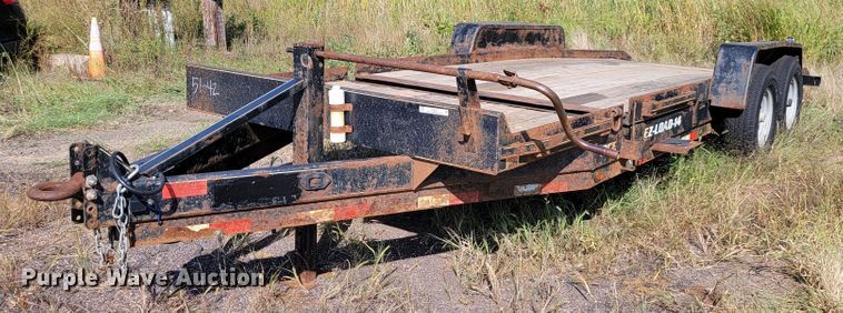 image for item JC9591 2016 DCT EZ-Load-14  tilt deck equipment trailer