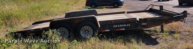 image for item JC9591 2016 DCT EZ-Load-14  tilt deck equipment trailer