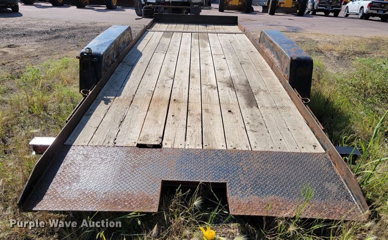 image for item JC9591 2016 DCT EZ-Load-14  tilt deck equipment trailer