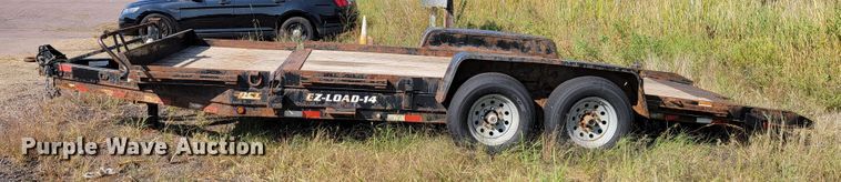 image for item JC9591 2016 DCT EZ-Load-14  tilt deck equipment trailer