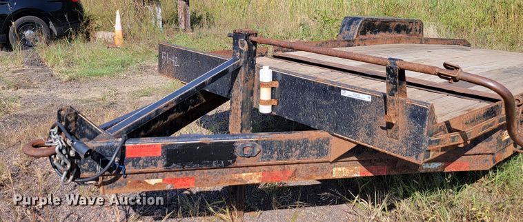 image for item JC9591 2016 DCT EZ-Load-14  tilt deck equipment trailer